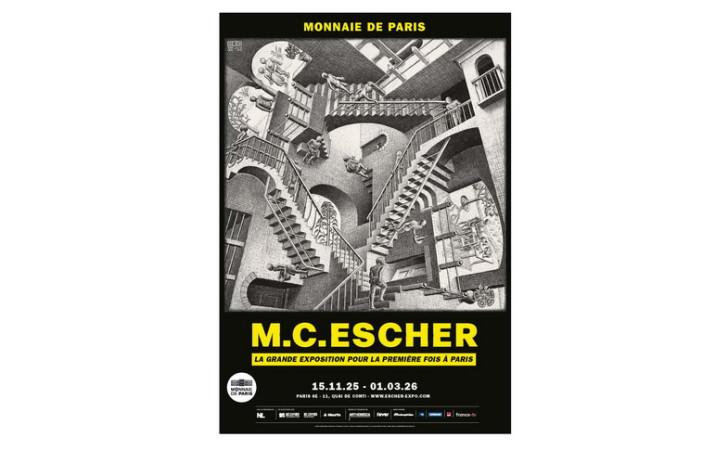 Exposition « M.C. Escher » à la Monnaie de Paris