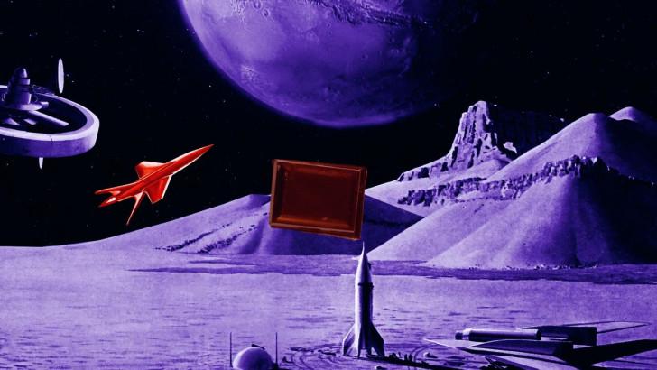 Un morceau de chocolat sur Mars