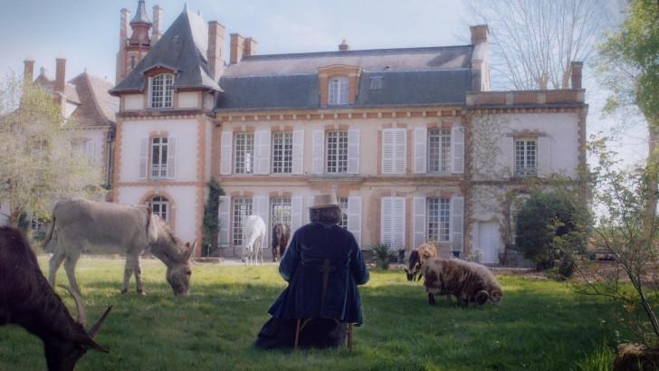 Rosa Bonheur dans son jardin