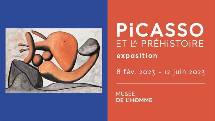 Affiche de l'exposition Picasso et la Préhistoire