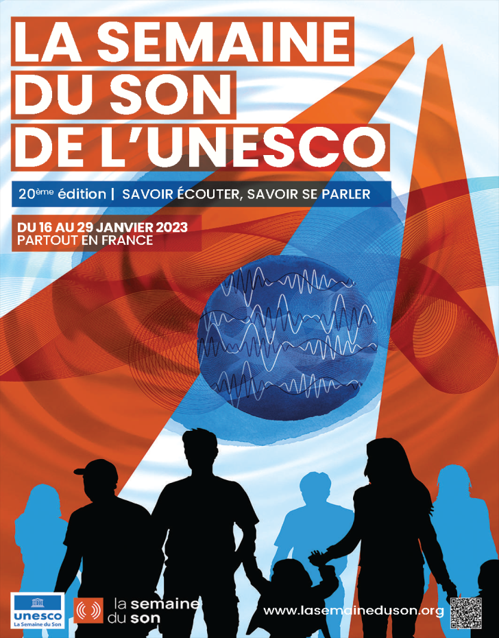 Affiche de La semaine du son de l’Unesco