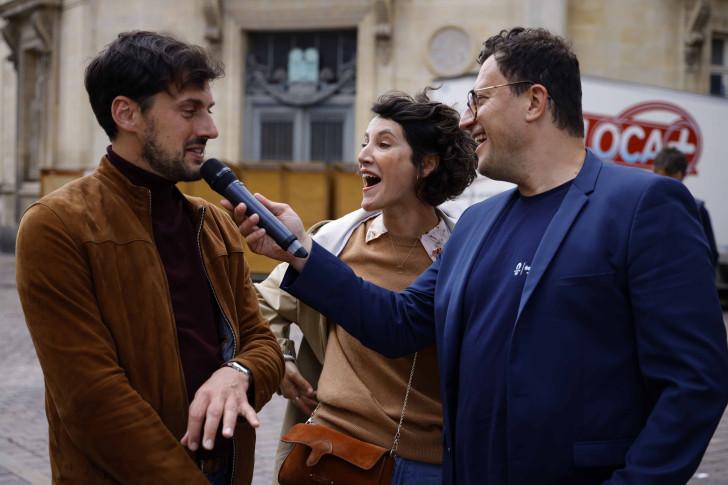 Anne Boetie et Frédéric Nicolas répondent aux questions de Romain Canot