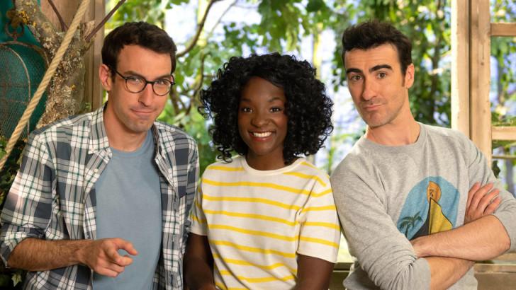 Max Bird, Cécile Djunga et Mathieu Duméry