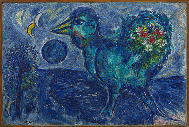 De verre et de pierre. Chagall en mosaïque