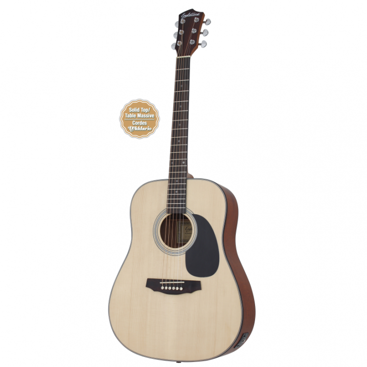 Guitare électro-accoustique EAGLETONE RIVERSIDE EQ NATURELLE