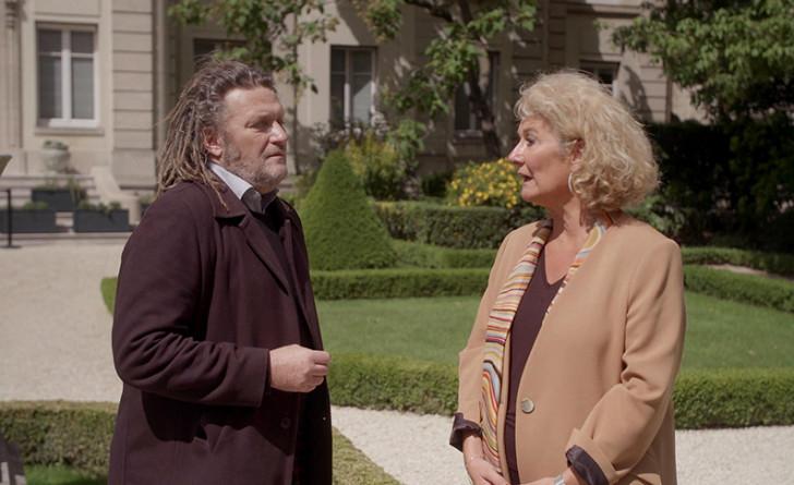 Olivier Delacroix et Sophie dans « Ils font bouger les lignes »