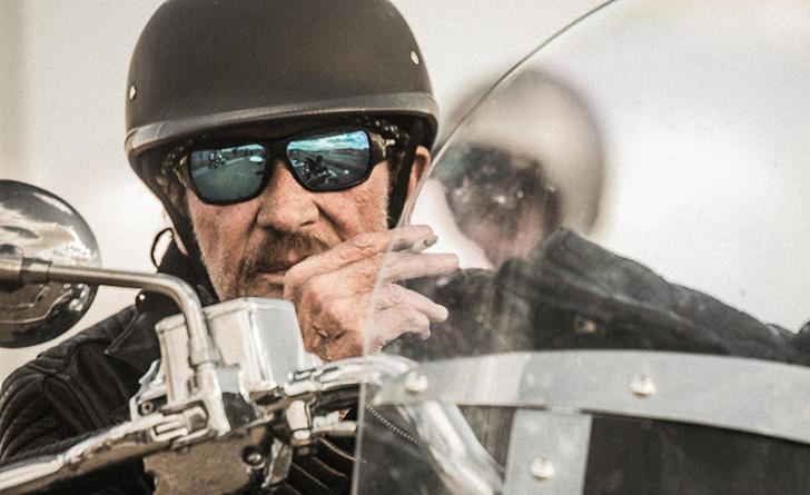 Johnny Hallyday en road-trip aux USA