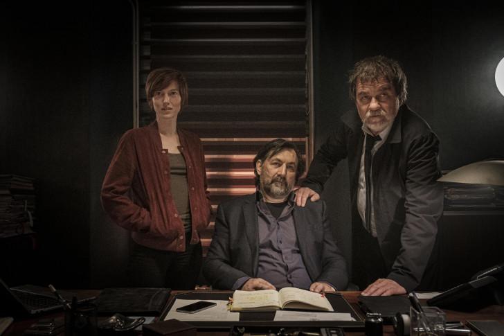 Erika Sainte, Serge Riaboukine et Olivier Marchal