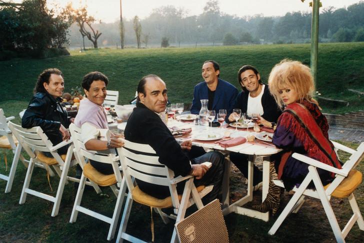 Philippe Khorsand, Christian Clavier, Jean-Pierre Darroussin, Jean-Pierre Bacri, Gérard Lanvin, Louise Portal
