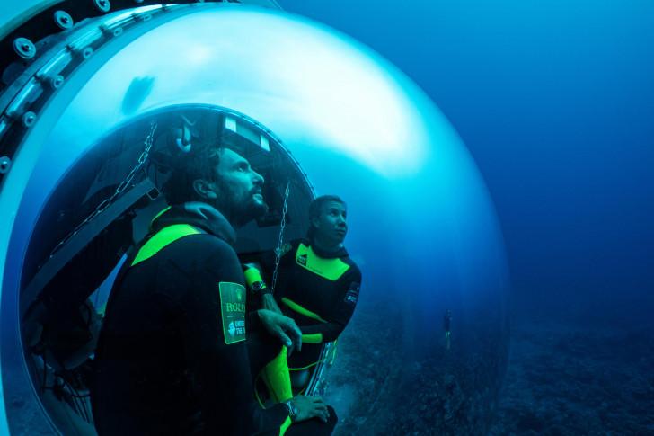 On a dormi sous la mer