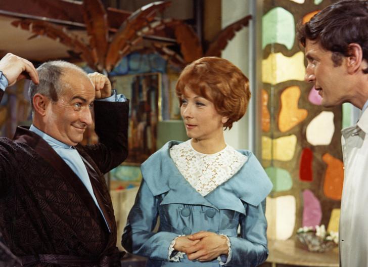 Louis de Funès, Claude Gensac, Claude Rich