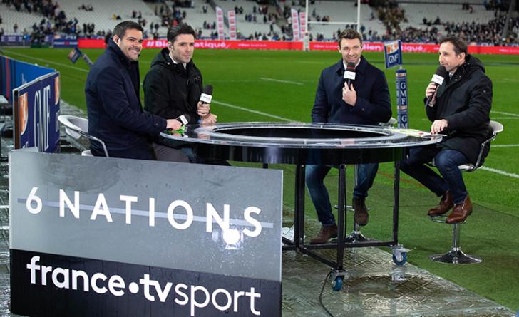 Dispositif de France 2 pour la couverture du Tournoi des Six Nations