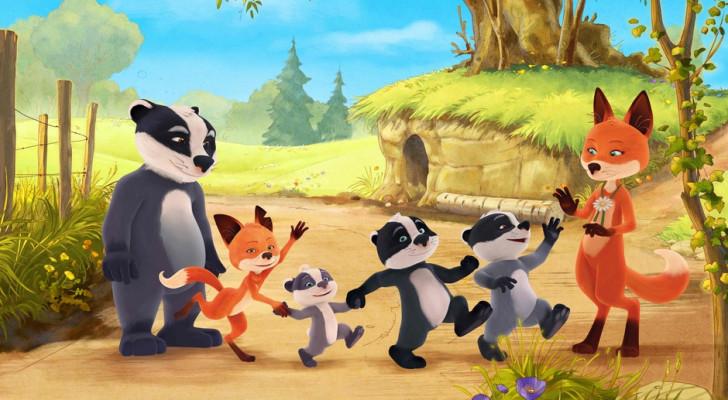 Visuel La famille Blaireau-Renard