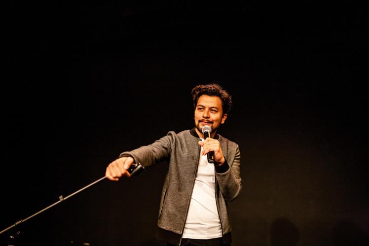 Karim Duval sur scène