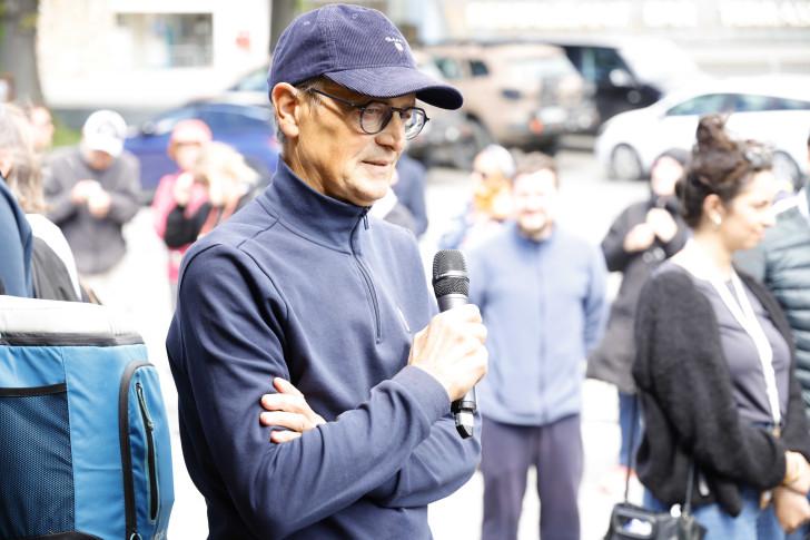 Claude Carlin, ancien cycliste olympique