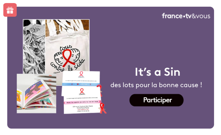 Remportez des lots issus de la boutique officielle de Sidaction !