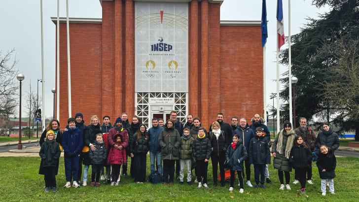 Journée olympique en famille à l'INSEP