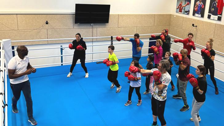 Entraînement de boxe anglaise pour les Fans de Sport  avec Bakary Diabira