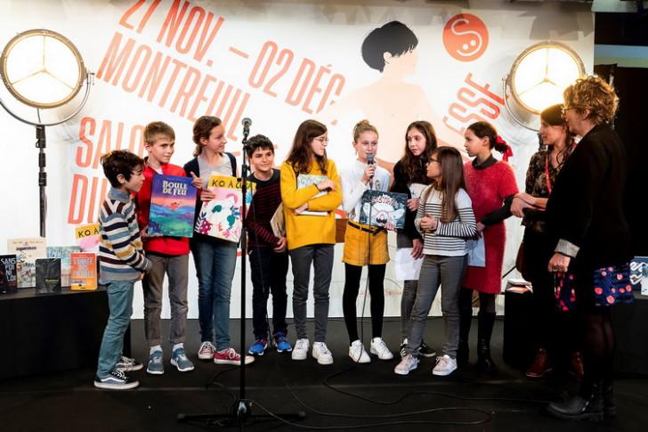 Les jurés sur le podium