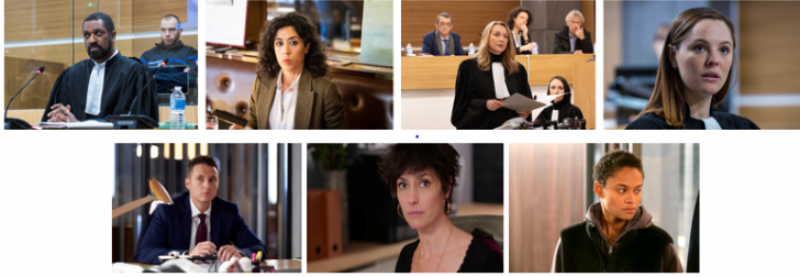 Personnages de la série Le Code