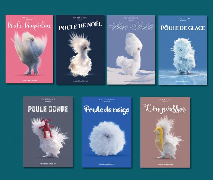 Portraits Hiver à la Une de vos « Poules » préférées !