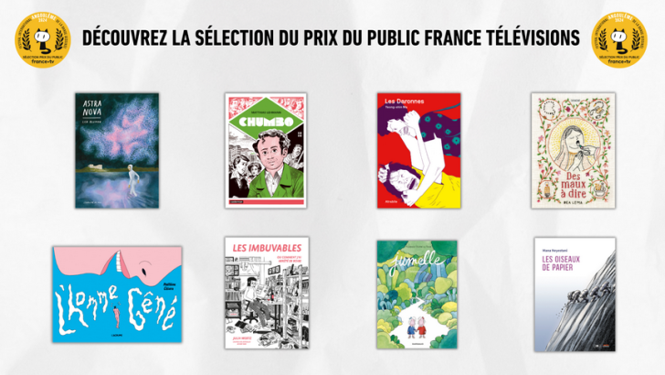 Les huit albums sélectionnés