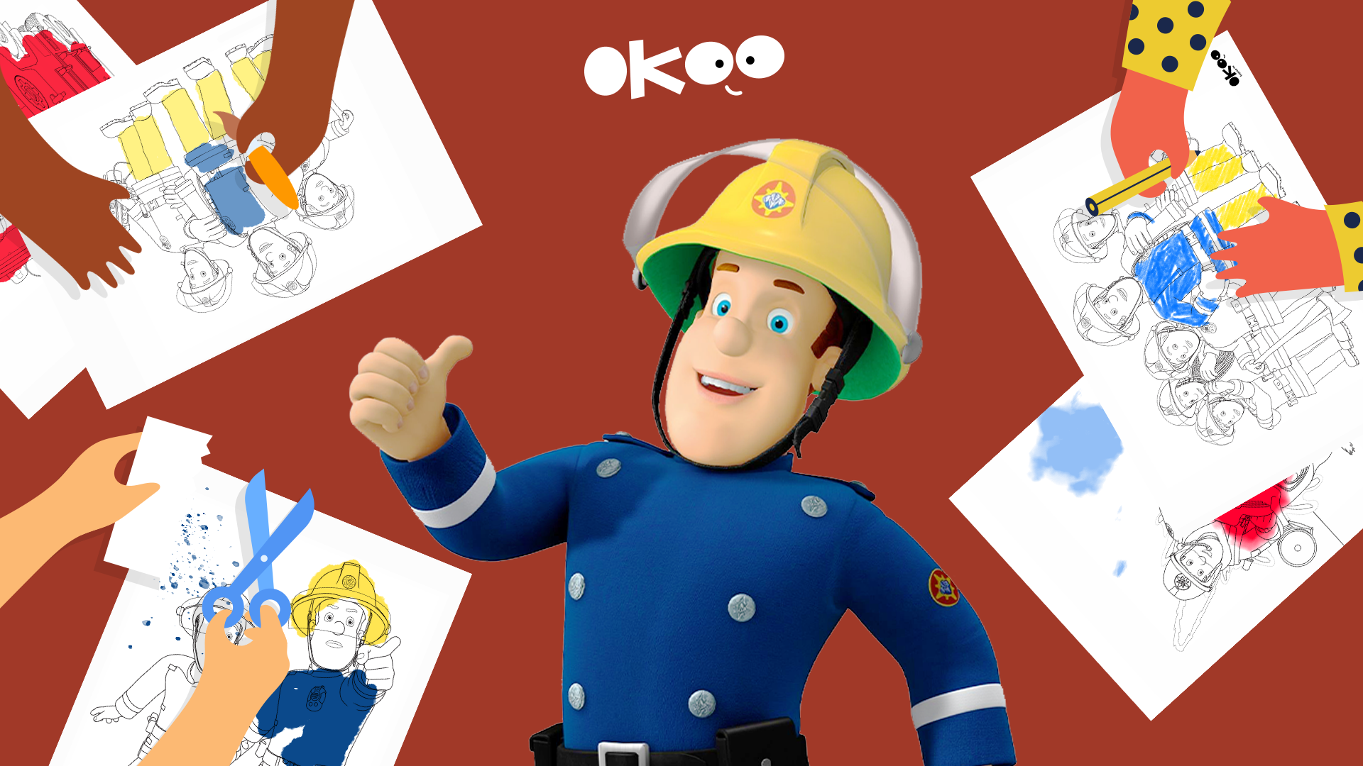 Les activités de Sam le pompier