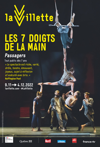 Cirque contemporain : Les 7 Doigts de la main à la Villette