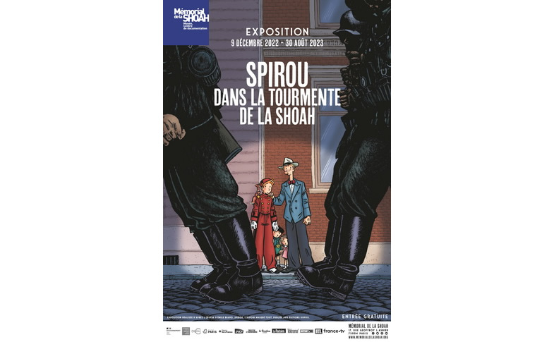 Exposition « Spirou dans la tourmente de la Shoah » au Mémorial de la Shoah de Paris