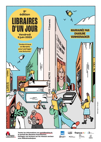 Le 9 juin, devenez « libraires d’un jour » !