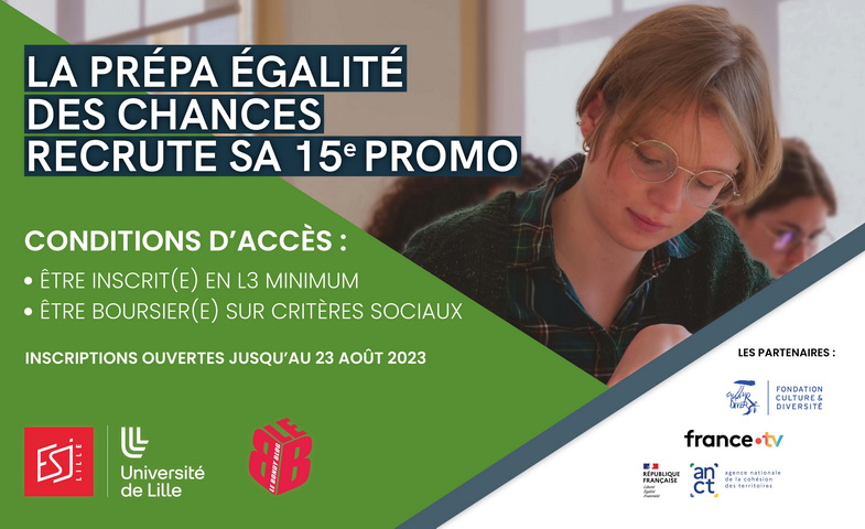 Écoles de journalisme : la Prépa égalité des chances recrute !