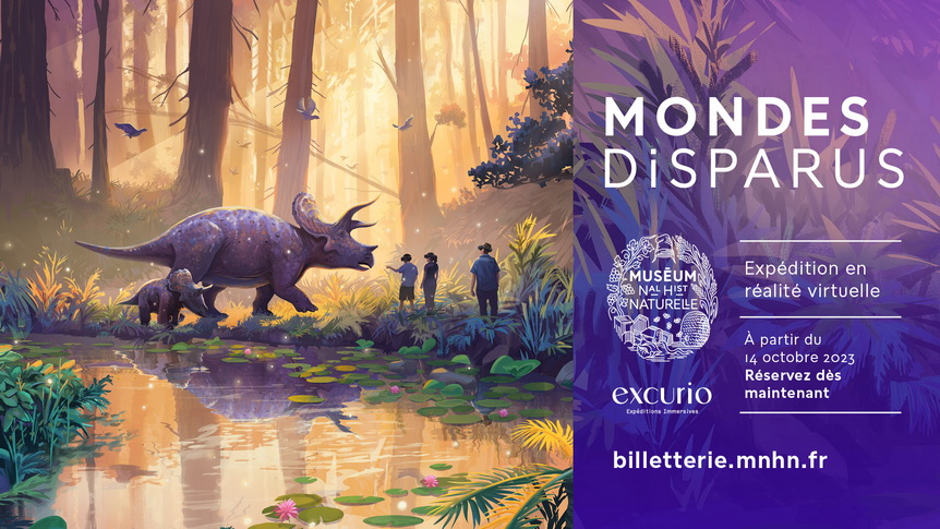 Exposition « Mondes disparus » au Jardin des Plantes (Paris)