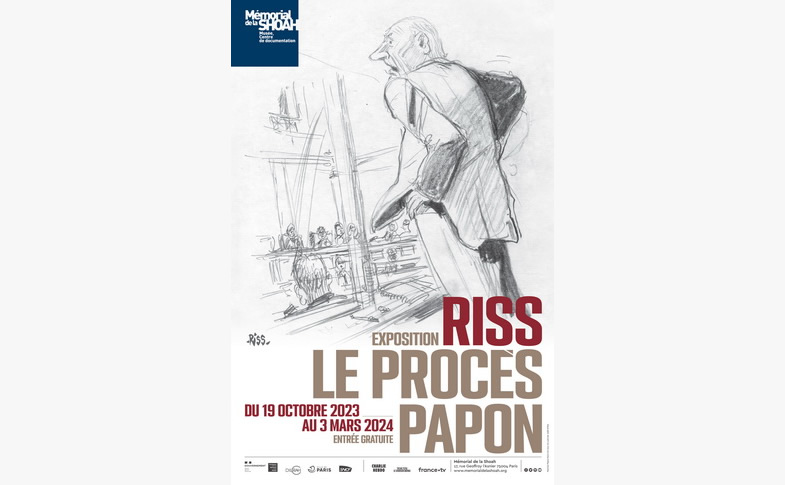 « Riss : le procès Papon » au Mémorial de la Shoah de Paris