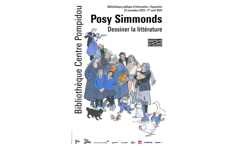 Posy Simmonds célébrée à la BPI et à Angoulême !