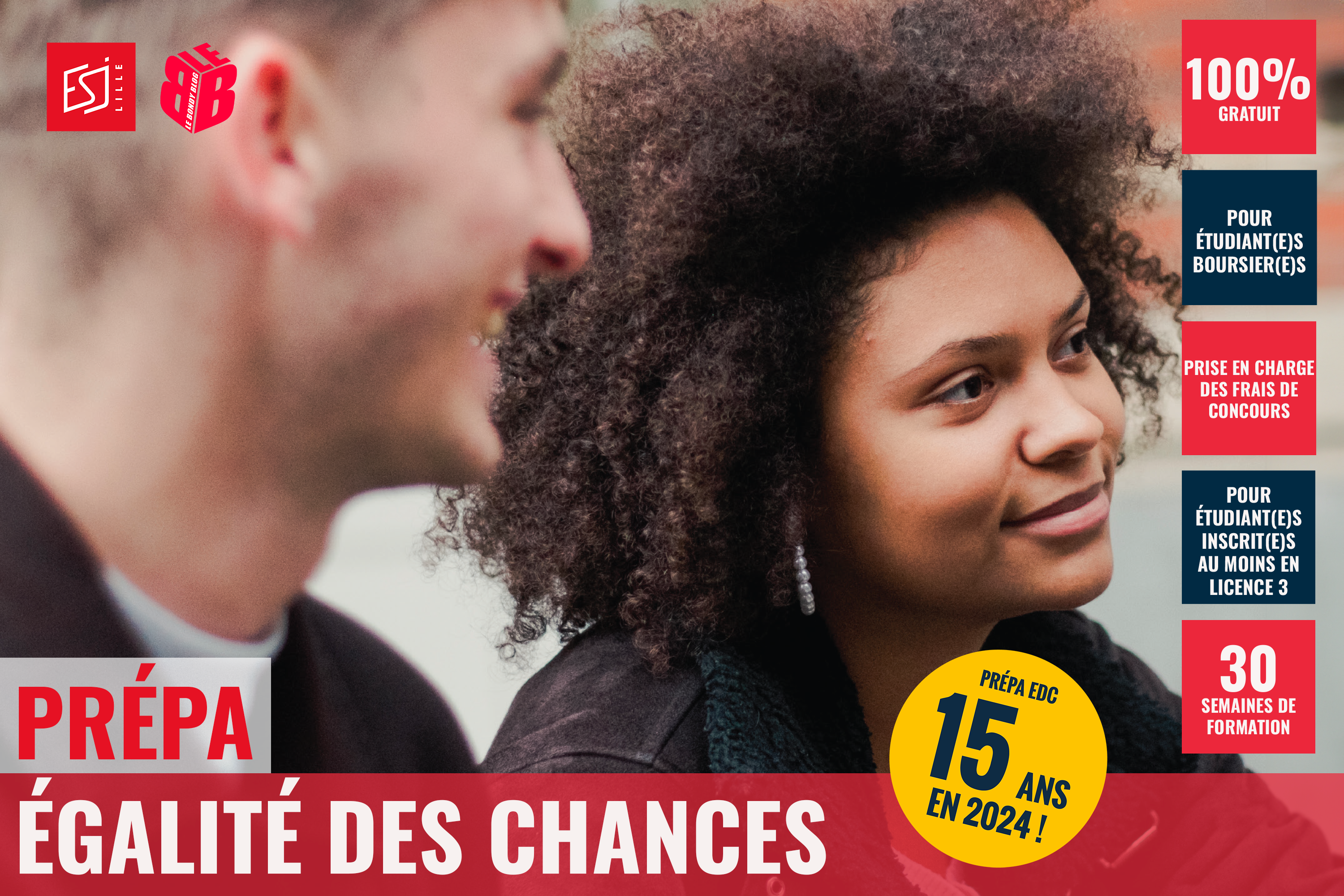 Prépa égalité des chances : inscriptions jusqu’au 20 août