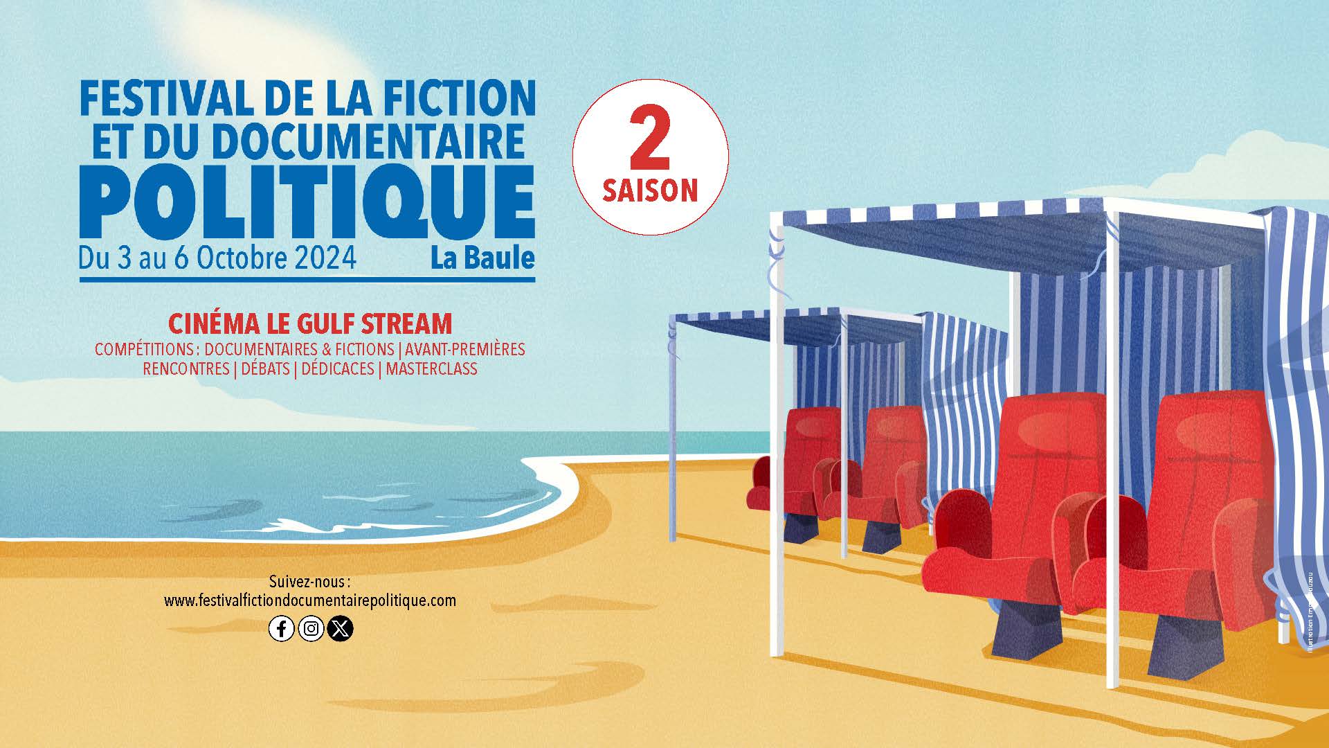 La Baule accueille le Festival de la fiction et du documentaire politique 