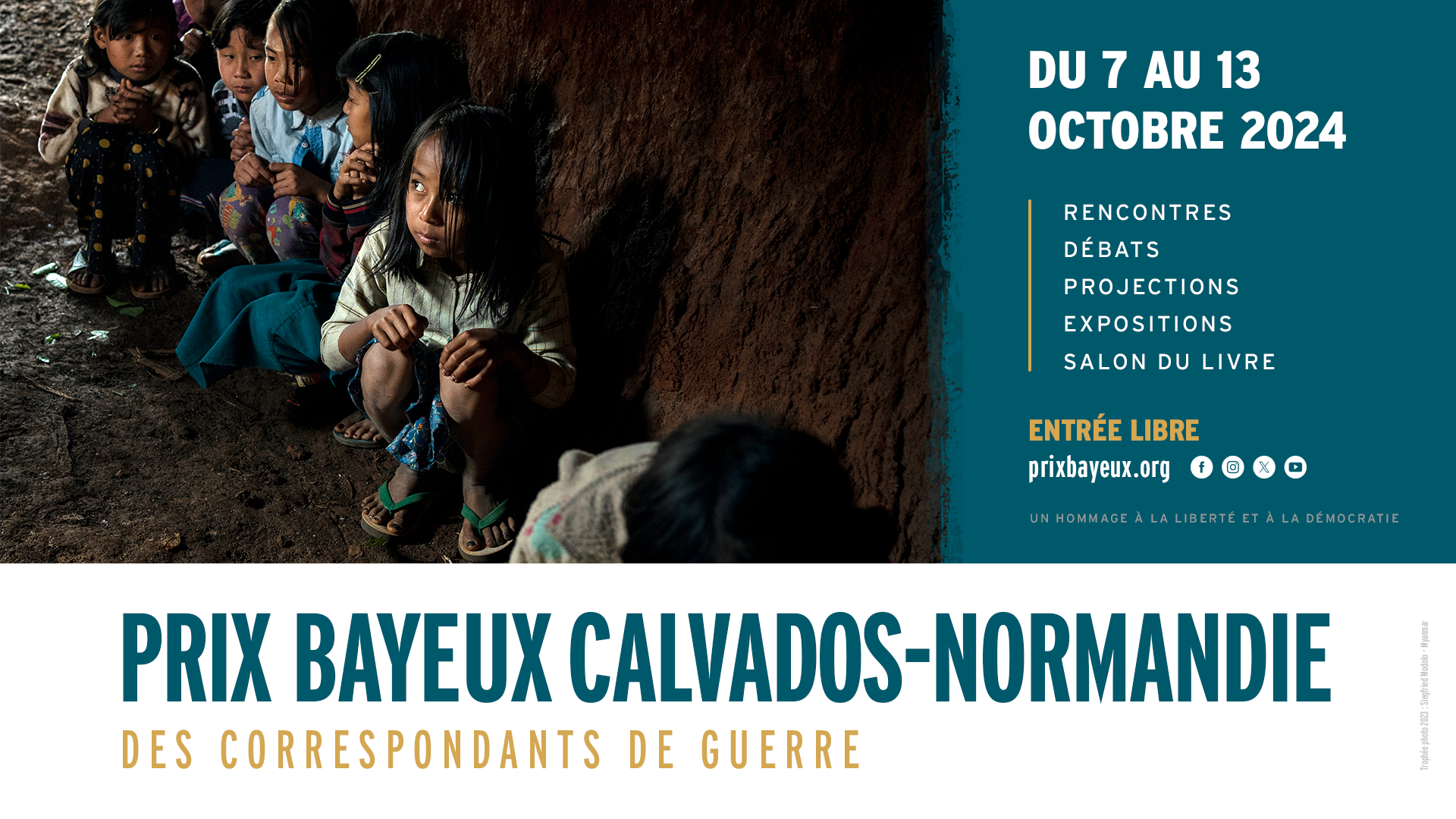 Prix Bayeux Calvados-Normandie des correspondants de guerre du 7 au 13 octobre