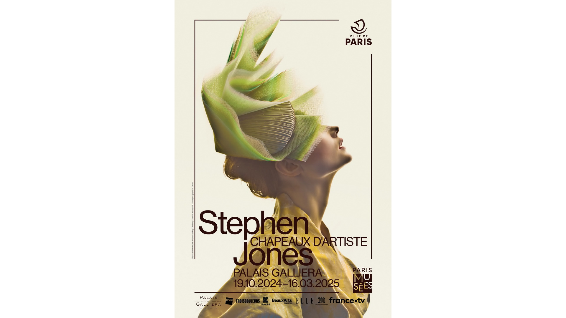 Exposition « Stephen Jones, chapeaux d’artiste » au Palais Galliera