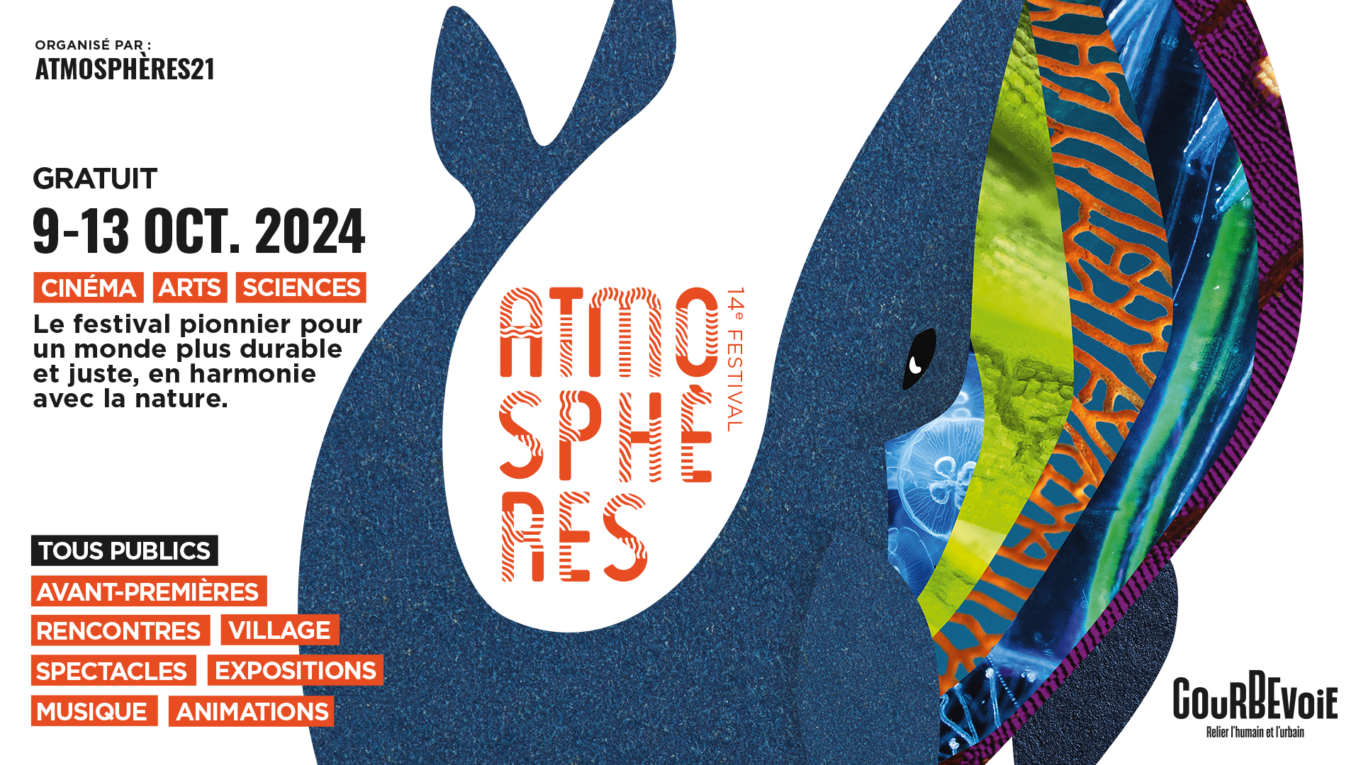 Festival Atmosphères, du 9 au 13 octobre à Courbevoie (92)