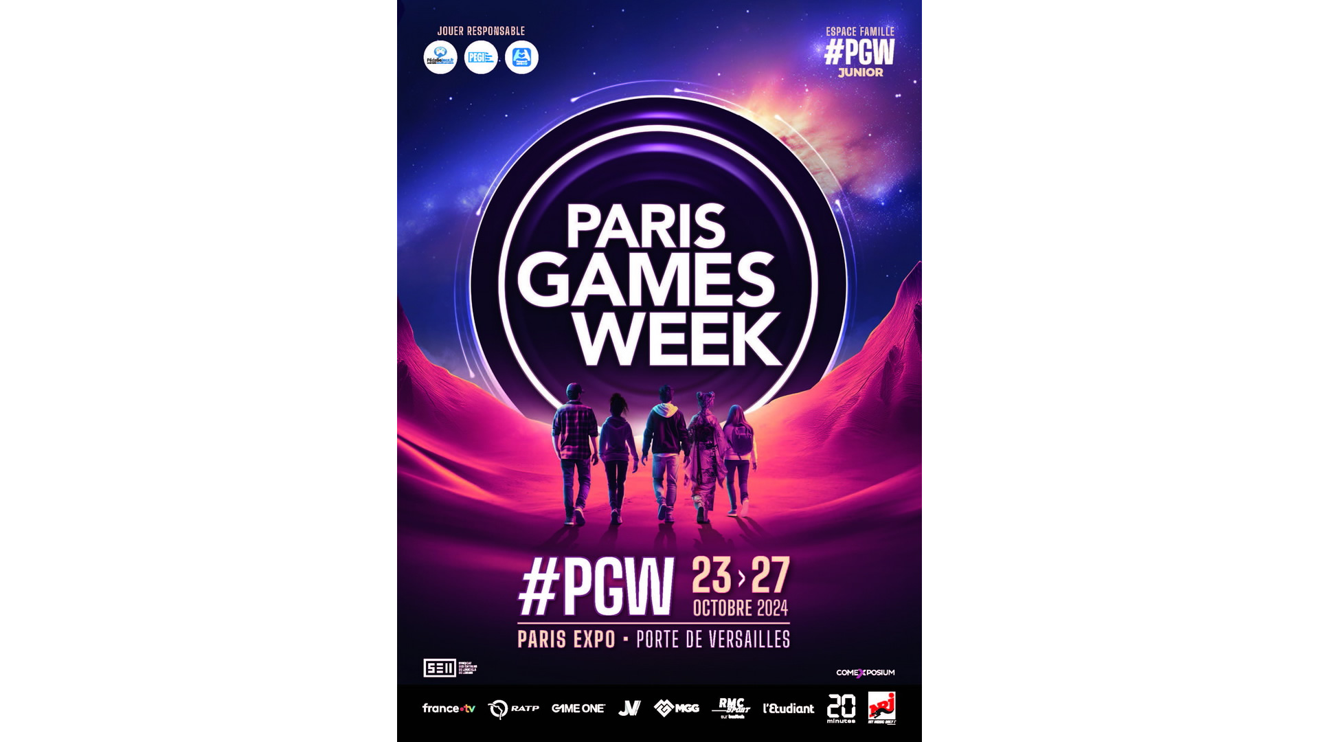 Rendez-vous à la Paris Games Week (PGW) du 23 au 27 octobre !