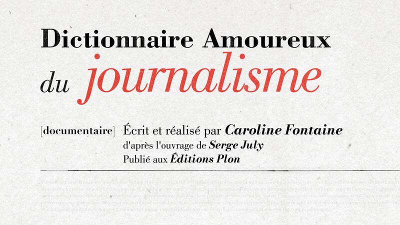 Le journalisme, premier volet de cette nouvelle collection documentaire