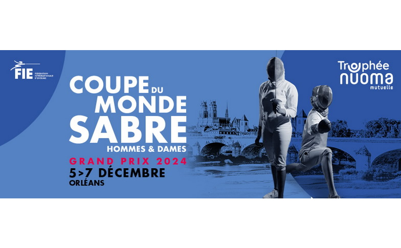 Escrime : Coupe du monde de sabre du 5 au 7 décembre à Orléans