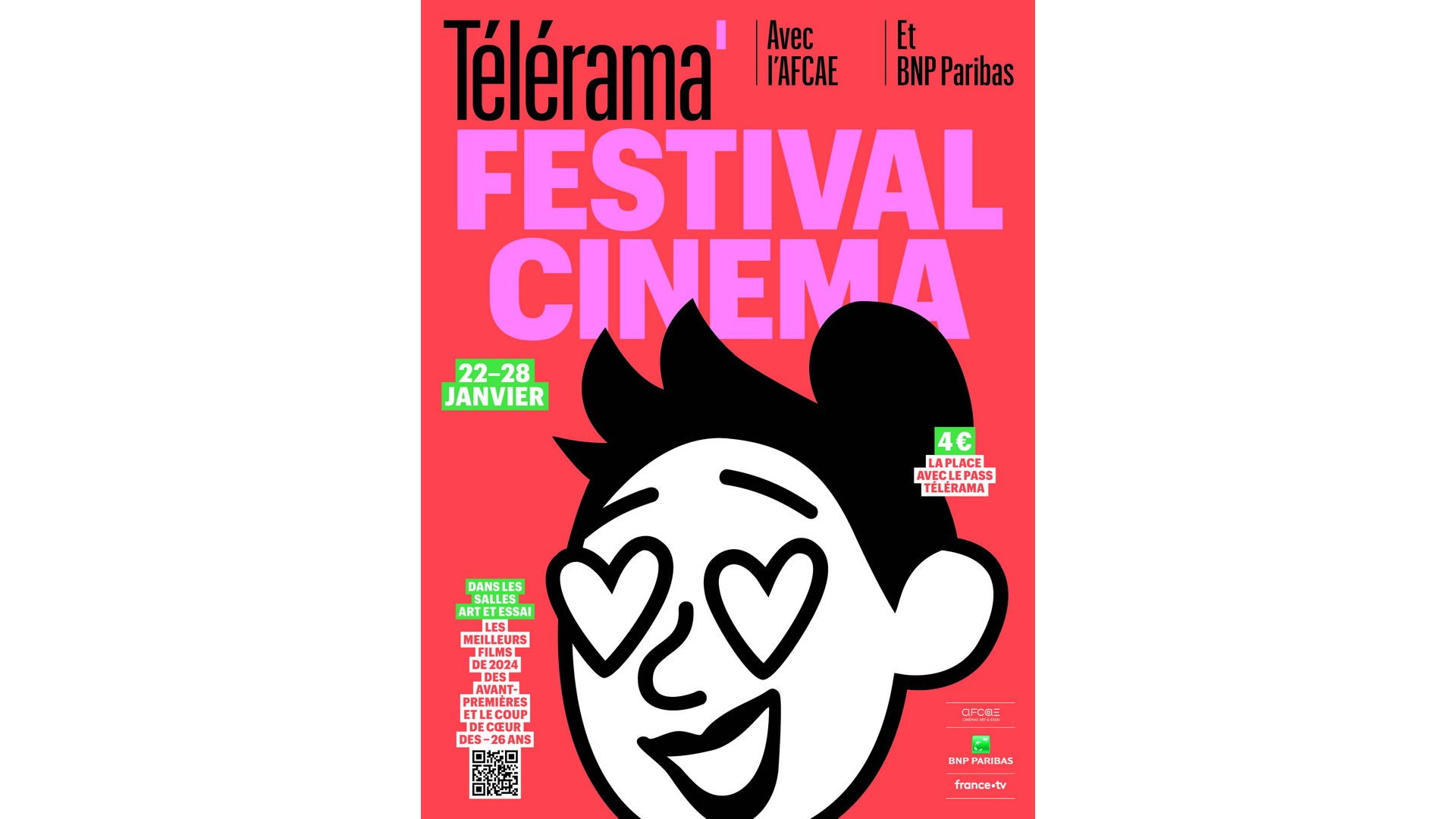 Festival Cinéma Télérama 2025, du 22 au 28 janvier