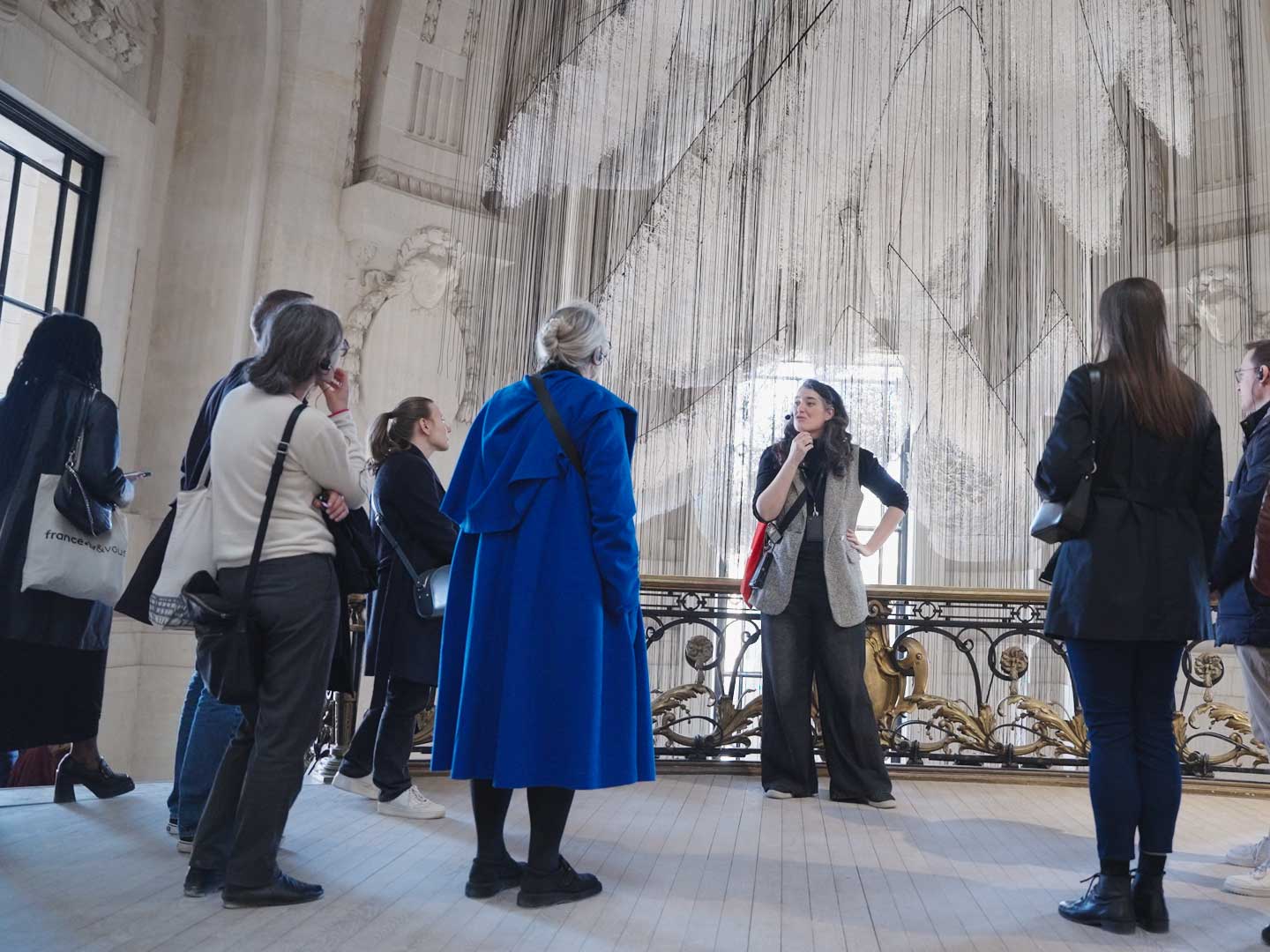 « Chiharu Shiota » au Grand Palais