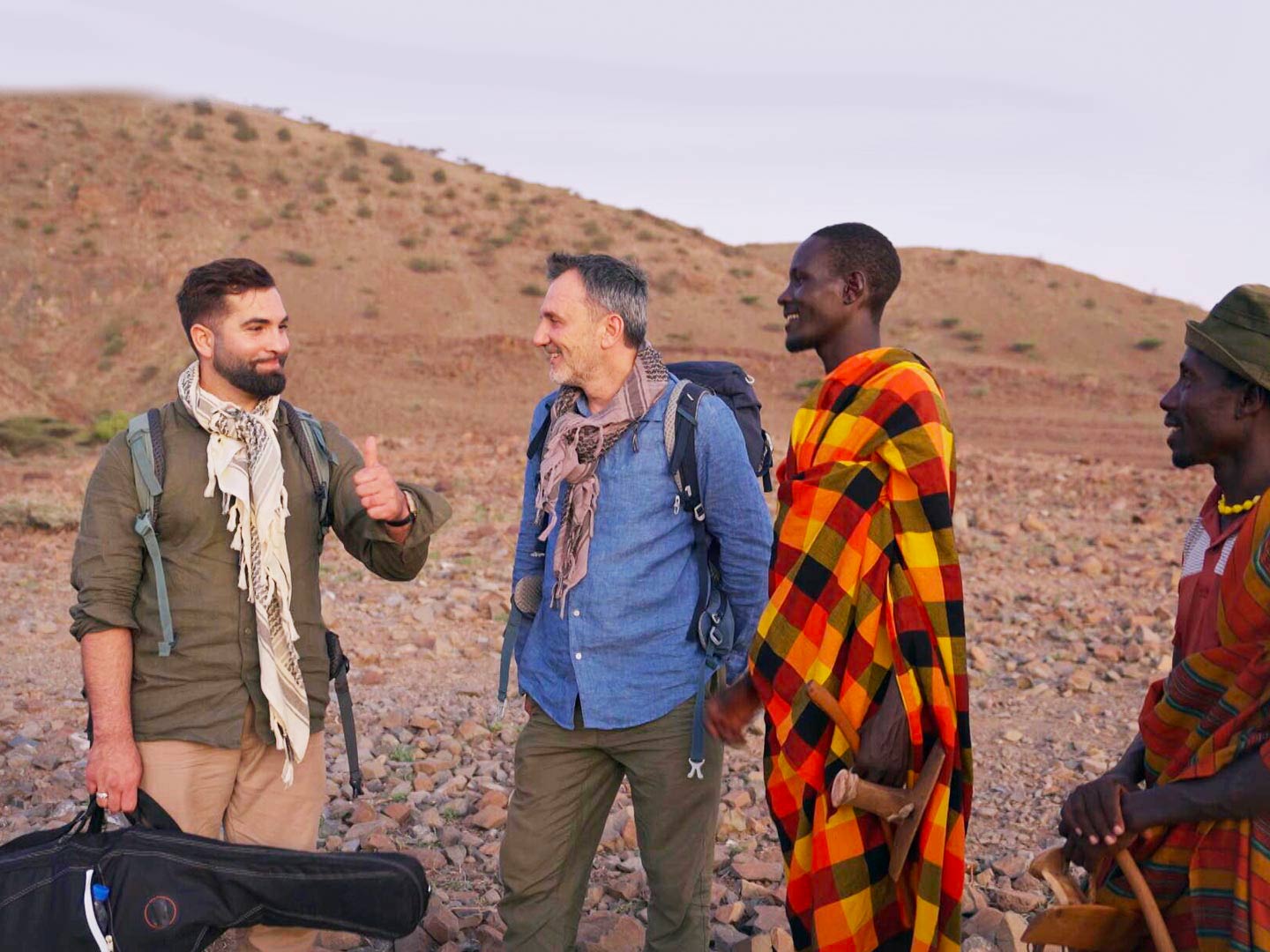 À l’occasion des 20 ans de l’émission, Fred Lopez et Kendji Girac s’envolent pour le Kenya