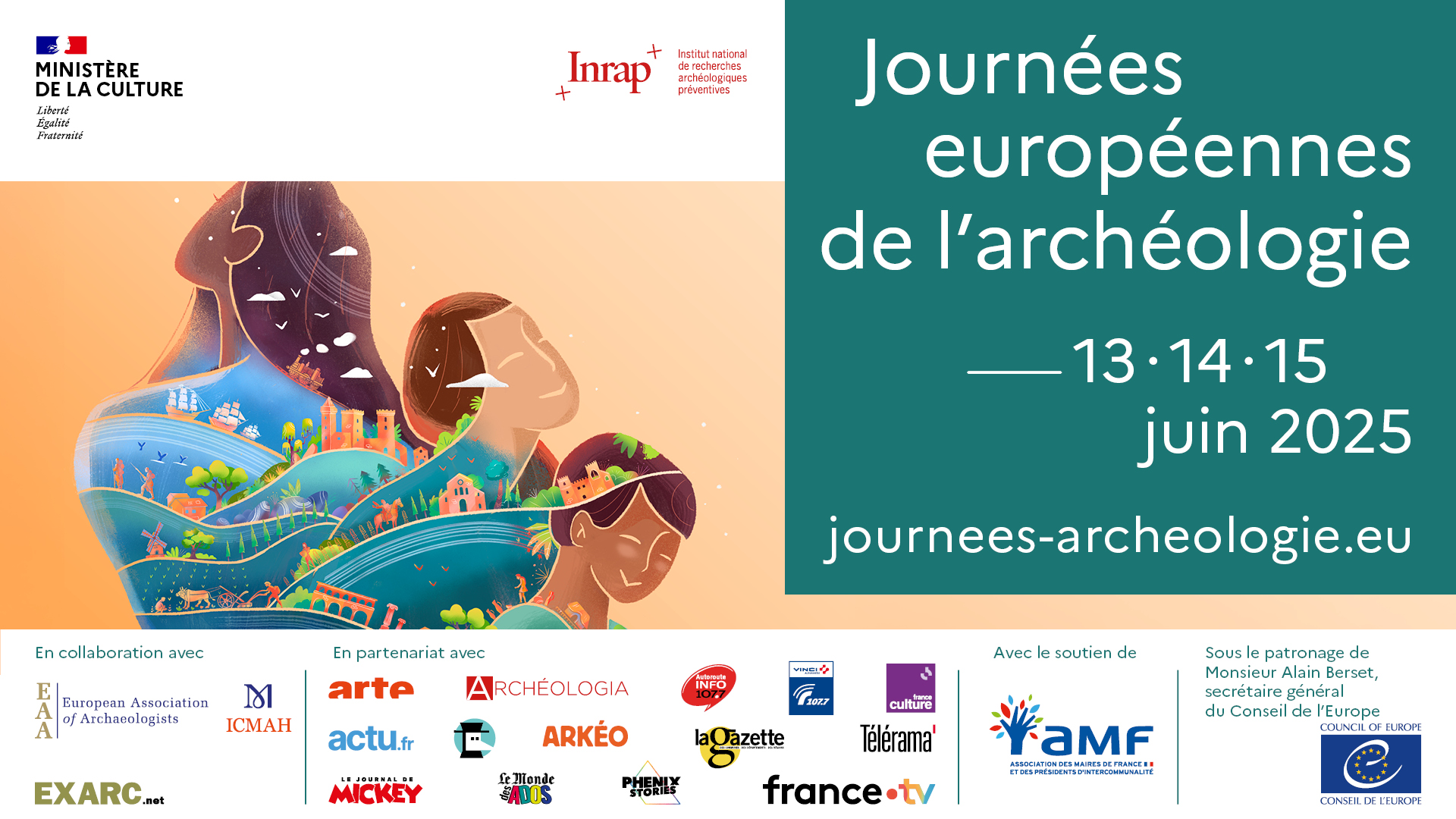 Les Journées européennes de l’archéologie (JEA), du 13 au 15 juin partout en France 