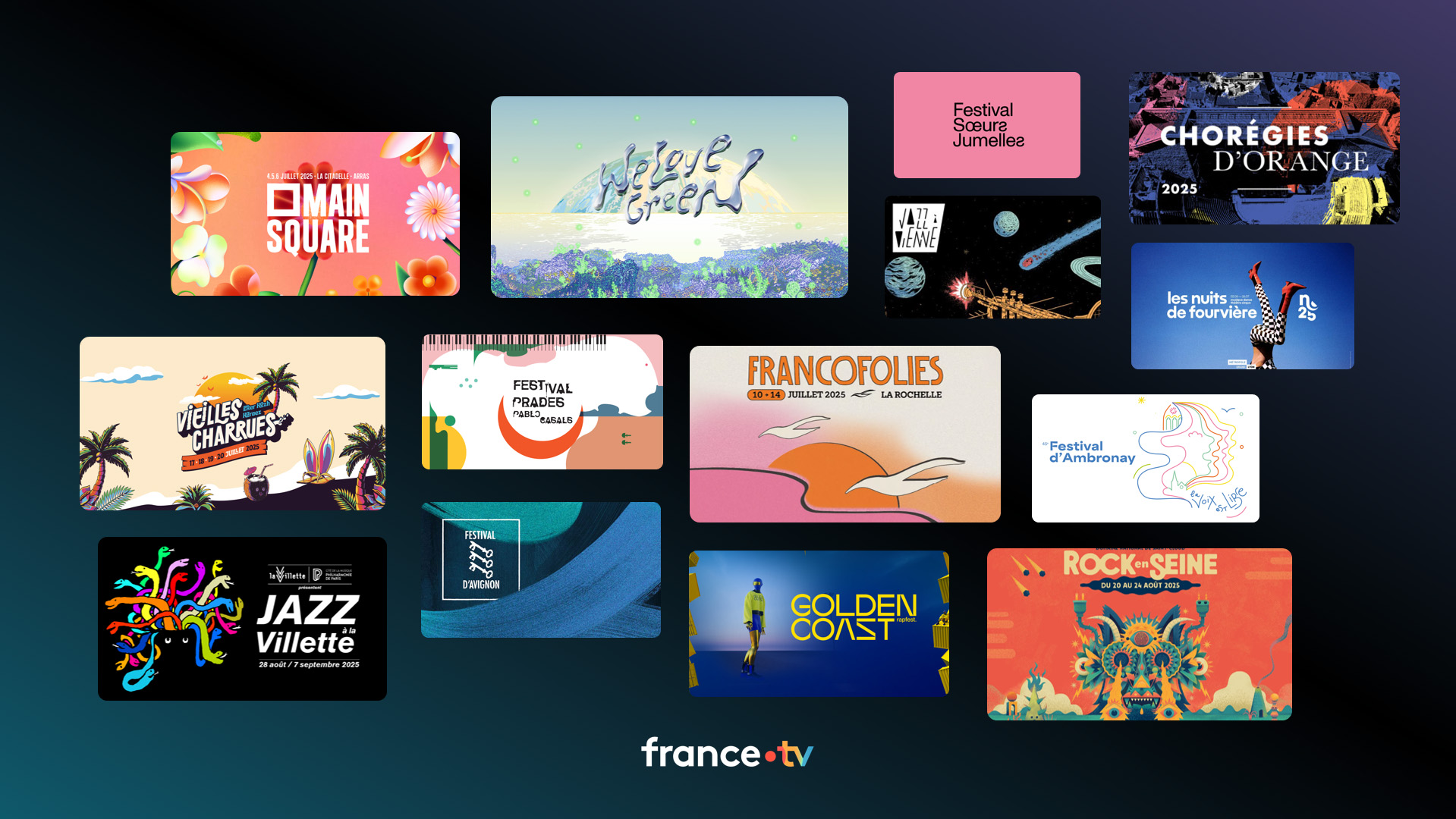 France Télévisions s'invite au cœur des plus grands festivals