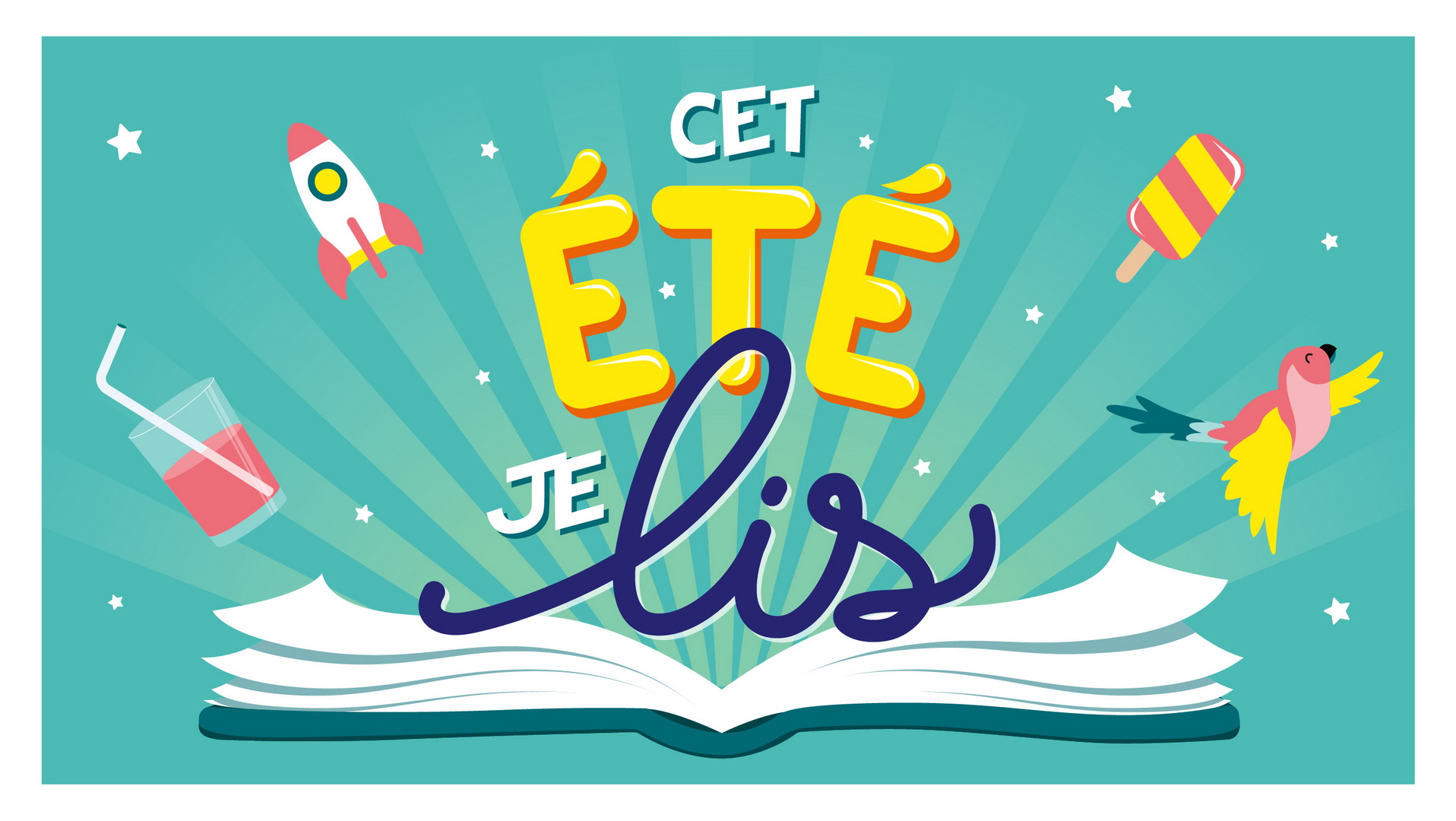 Avec « Cet été, je lis », c’est parti pour deux mois de lecture plaisir !