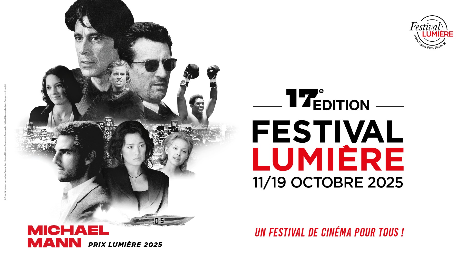 Le Festival Lumière, du 11 au 19 octobre 2025
