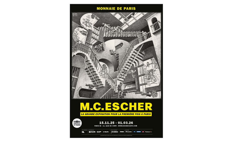 Exposition « M.C. Escher » à la Monnaie de Paris 